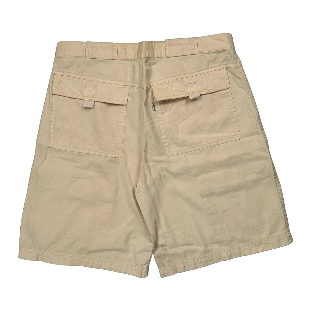 Levis Cargo Shorts - 33W 8L Beige Cotton