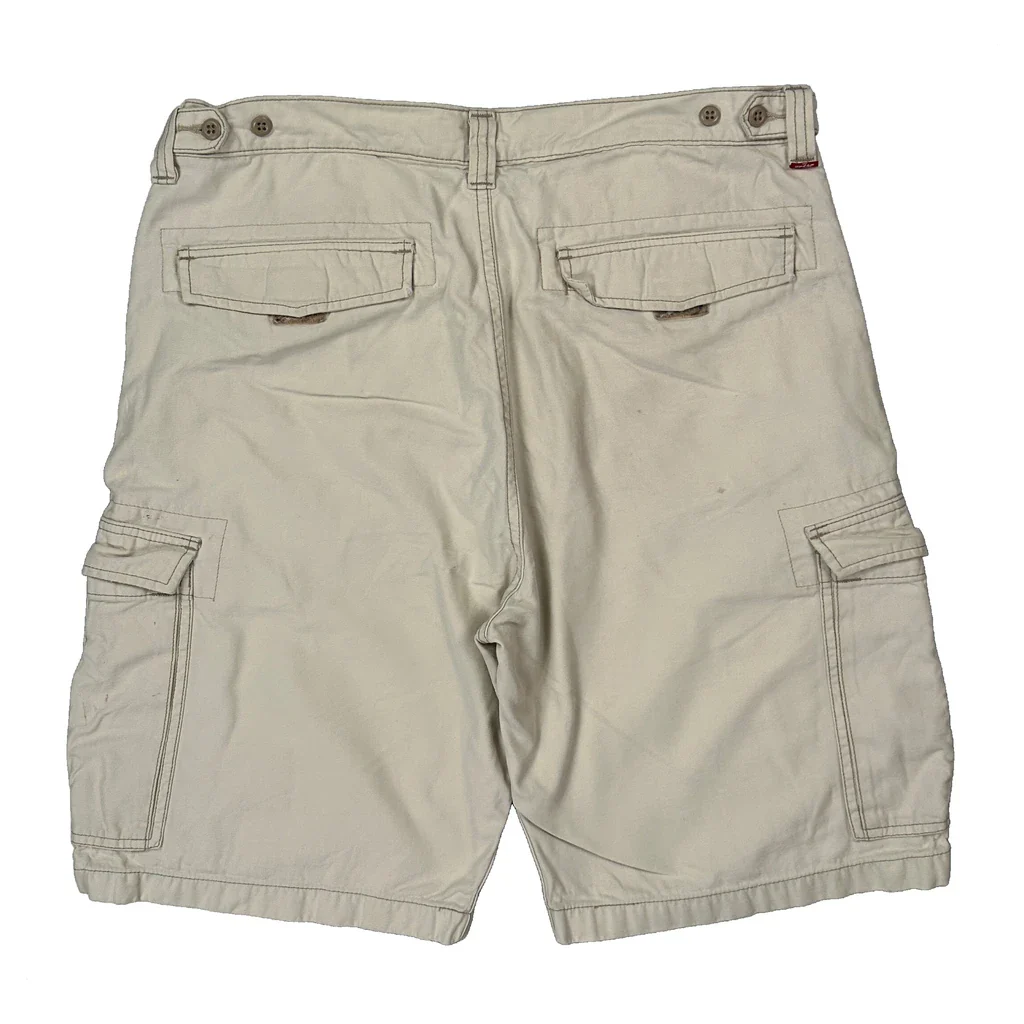 Levis Cargo Shorts - 36W 11L Beige Cotton
