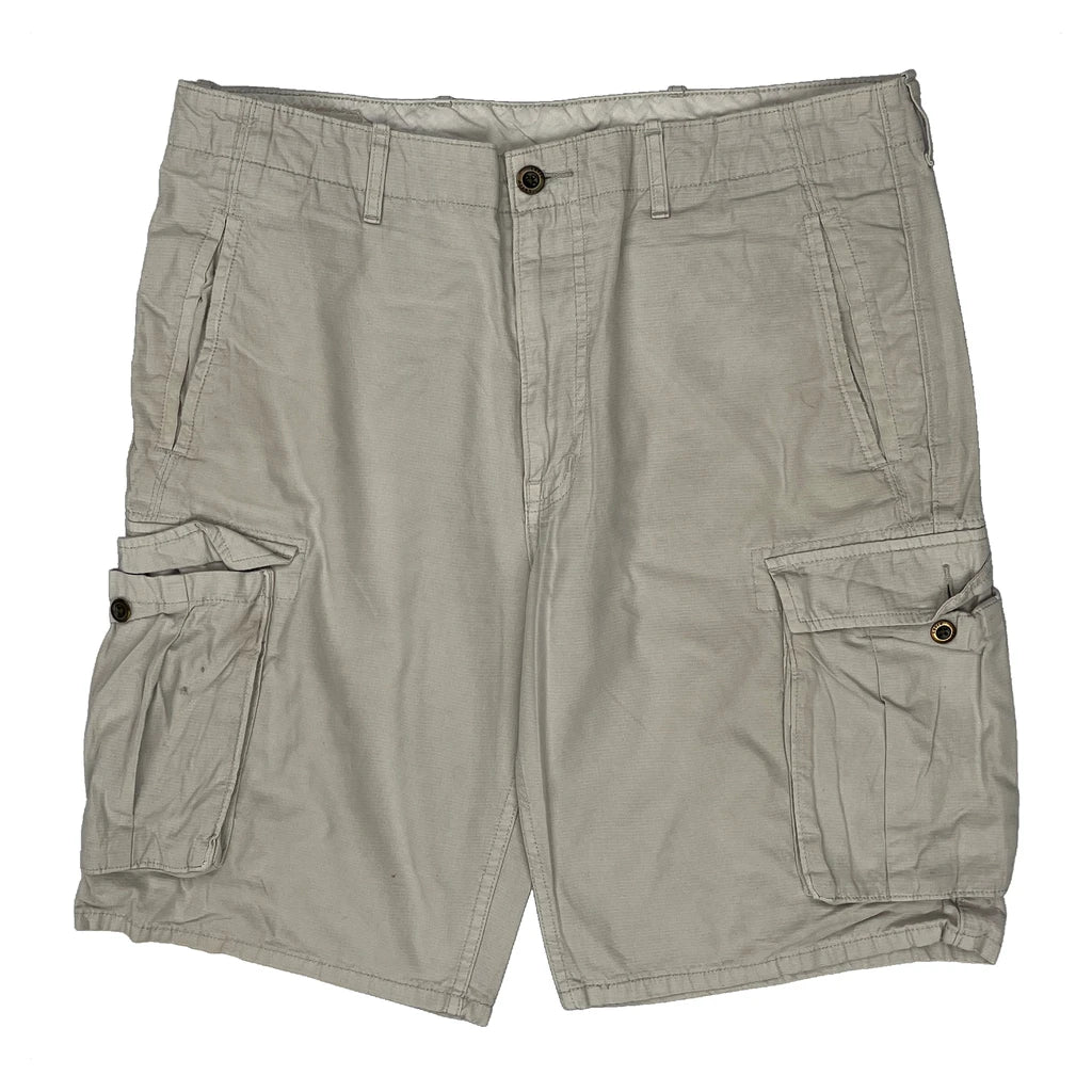 Levis Cargo Shorts - 36W 10L Beige Cotton - Image 2