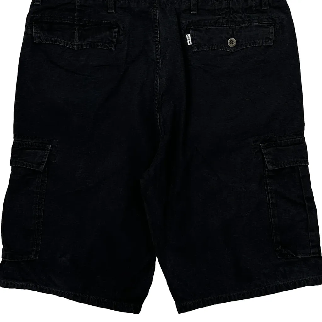 Levis Cargo Shorts - 34W 11L Black Cotton - Image 8