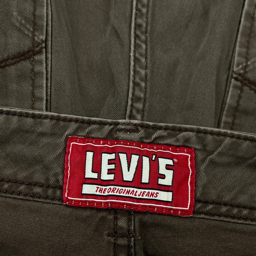 Levis Cargo Shorts - 36W 11L Brown Cotton - Image 6
