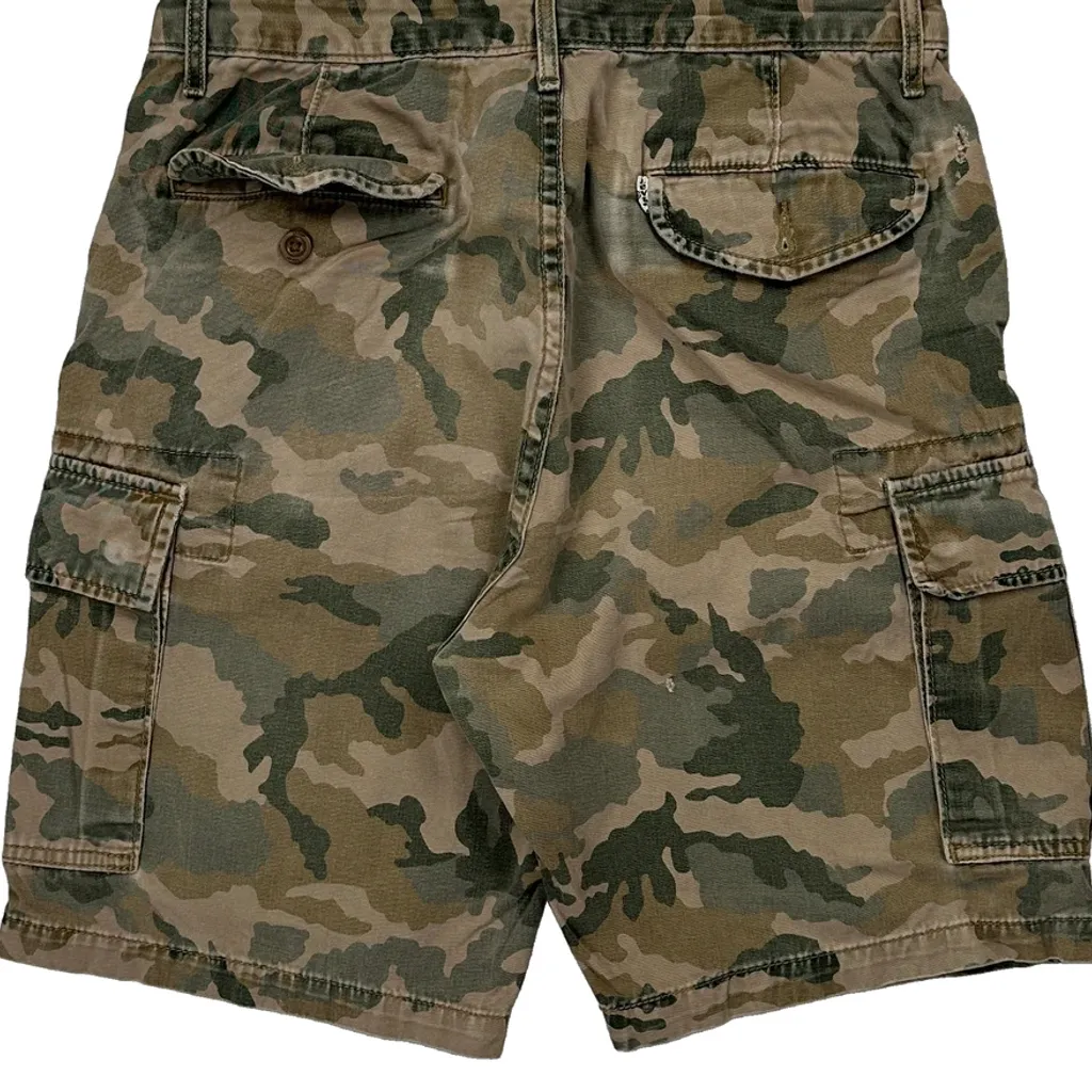 Levis Camo Cargo Shorts - 30W 11L Camo Cotton - Image 8