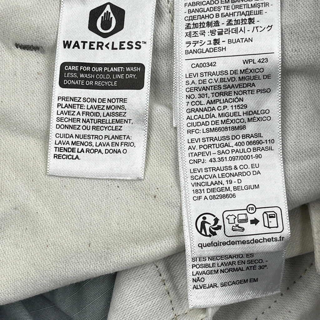 Levis Cargo Shorts - 32W 10L Grey Cotton - Image 6
