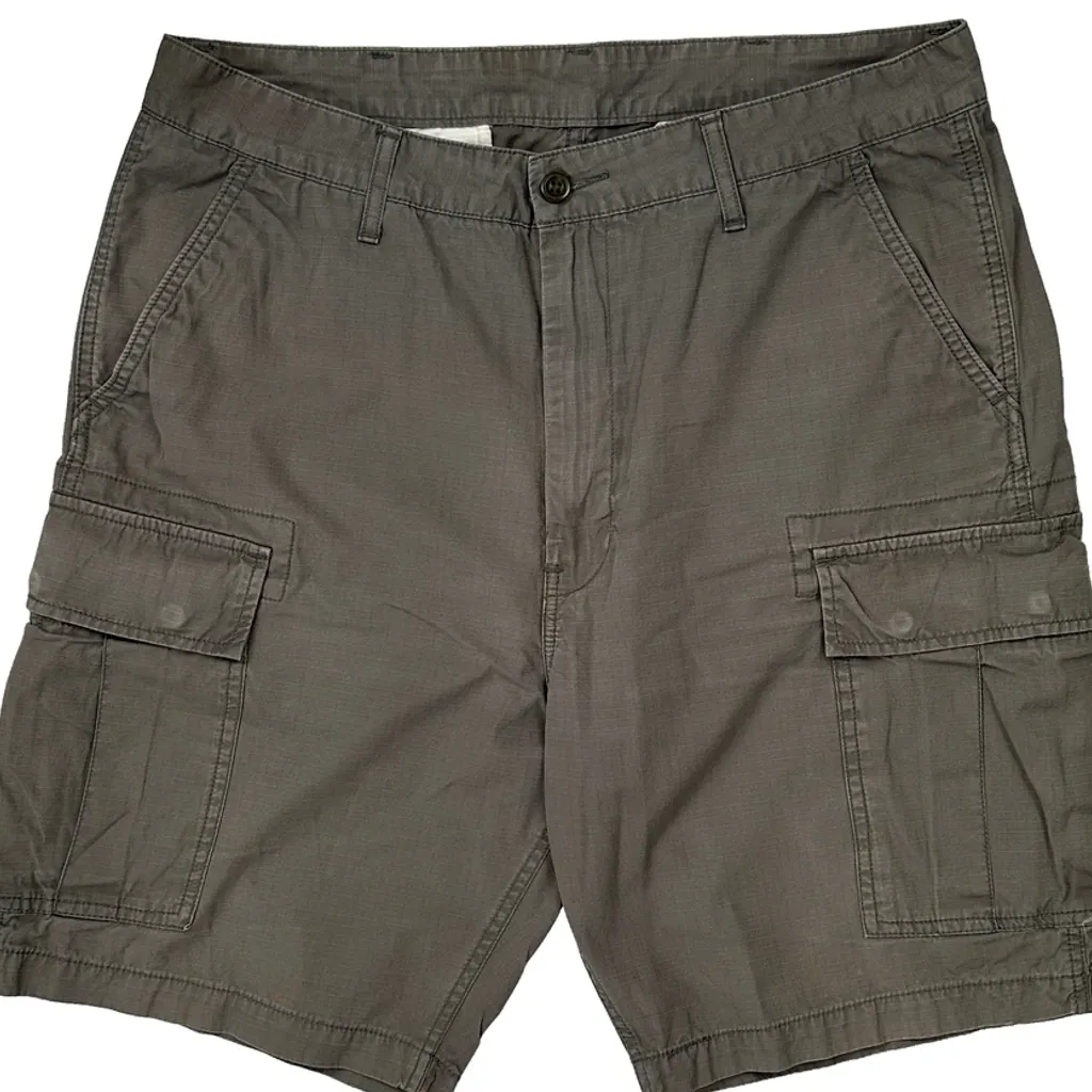 Levis Cargo Shorts - 34W 9L Grey Cotton - Image 8