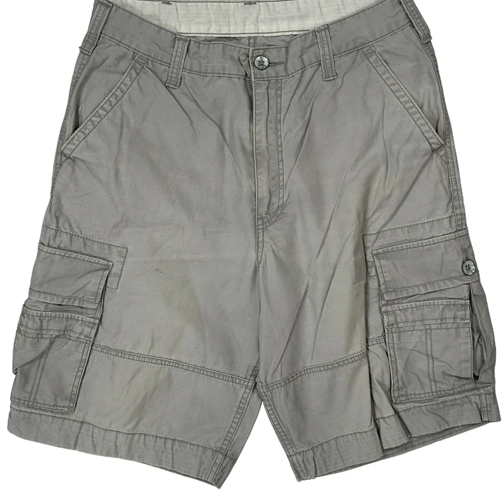 Levis Cargo Shorts - 36W 10L Grey Cotton - Image 9