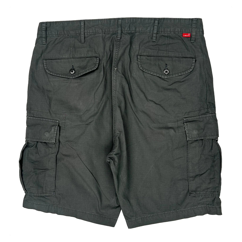 Levis Cargo Shorts - 38W 10L Grey Cotton