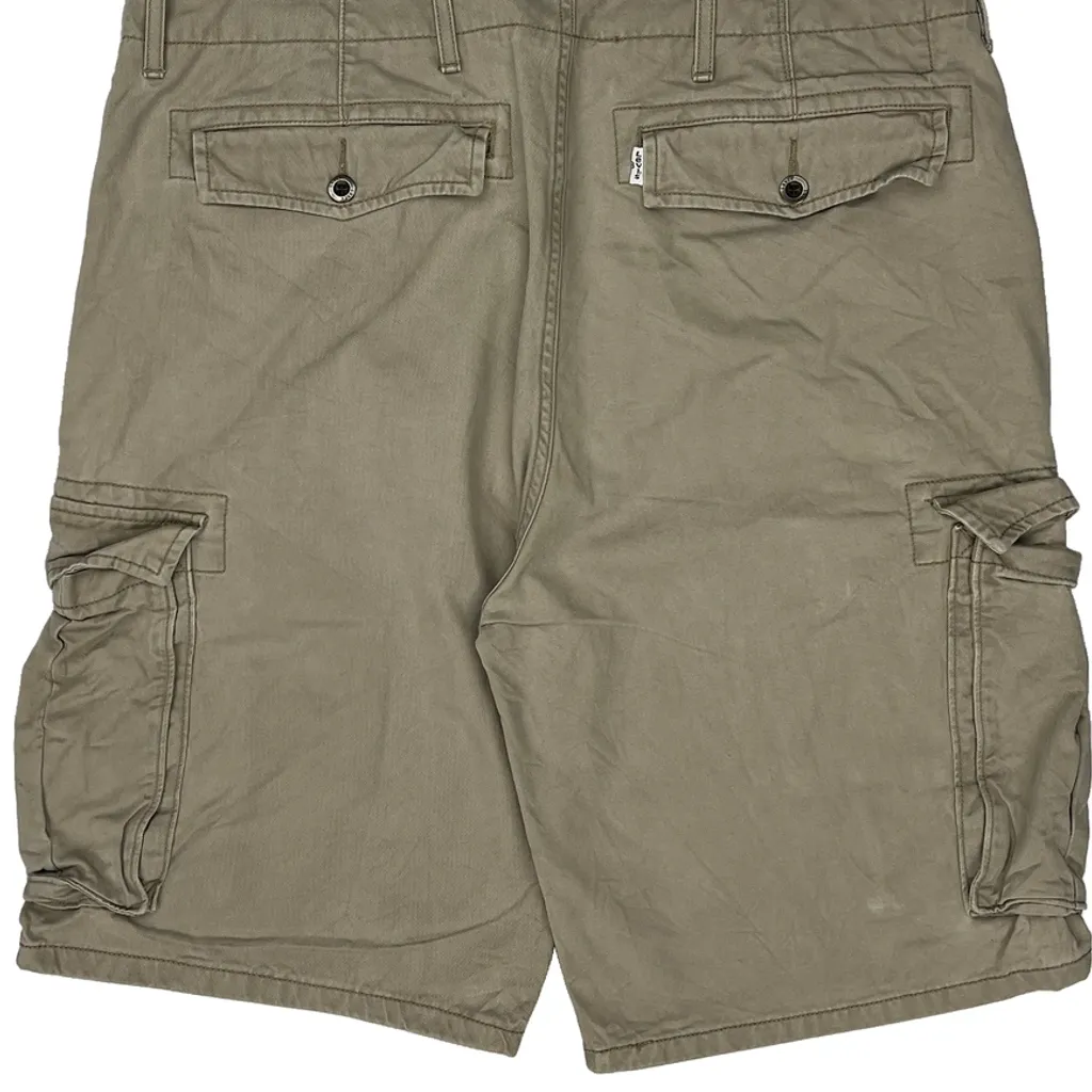 Levis Cargo Shorts - 38W 11L Khaki Cotton - Image 6
