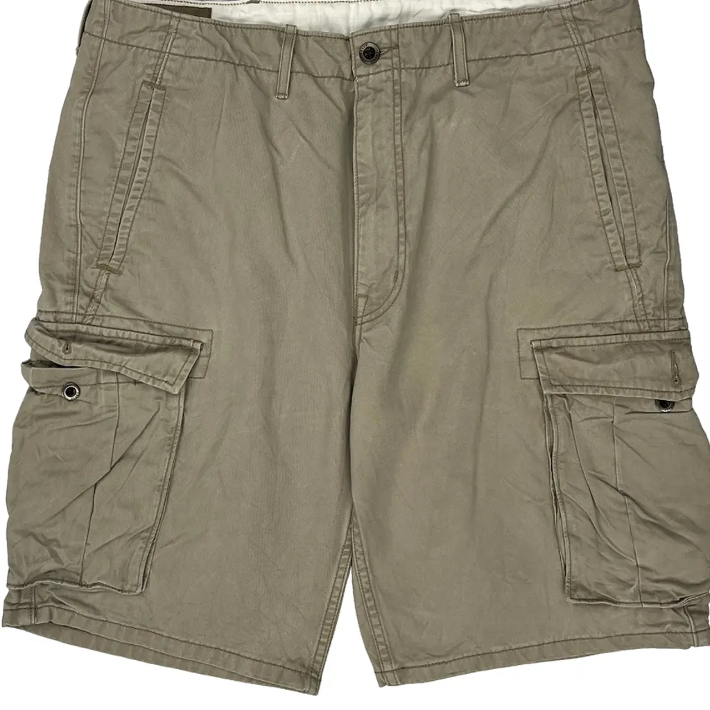 Levis Cargo Shorts - 38W 11L Khaki Cotton - Image 8