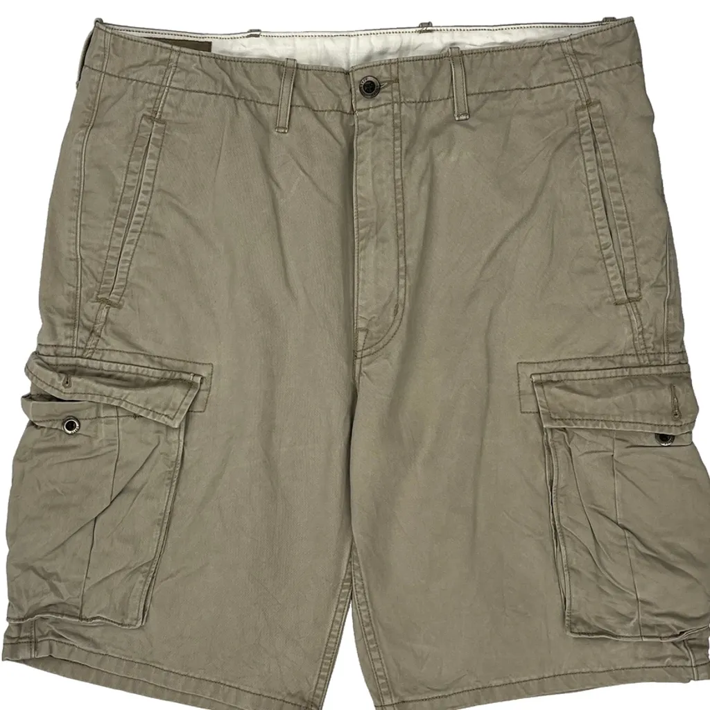 Levis Cargo Shorts - 38W 11L Khaki Cotton - Image 9