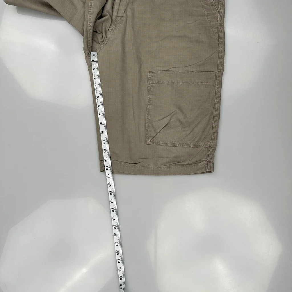 Levis Cargo Shorts - 40W 13L Khaki Cotton - Image 5