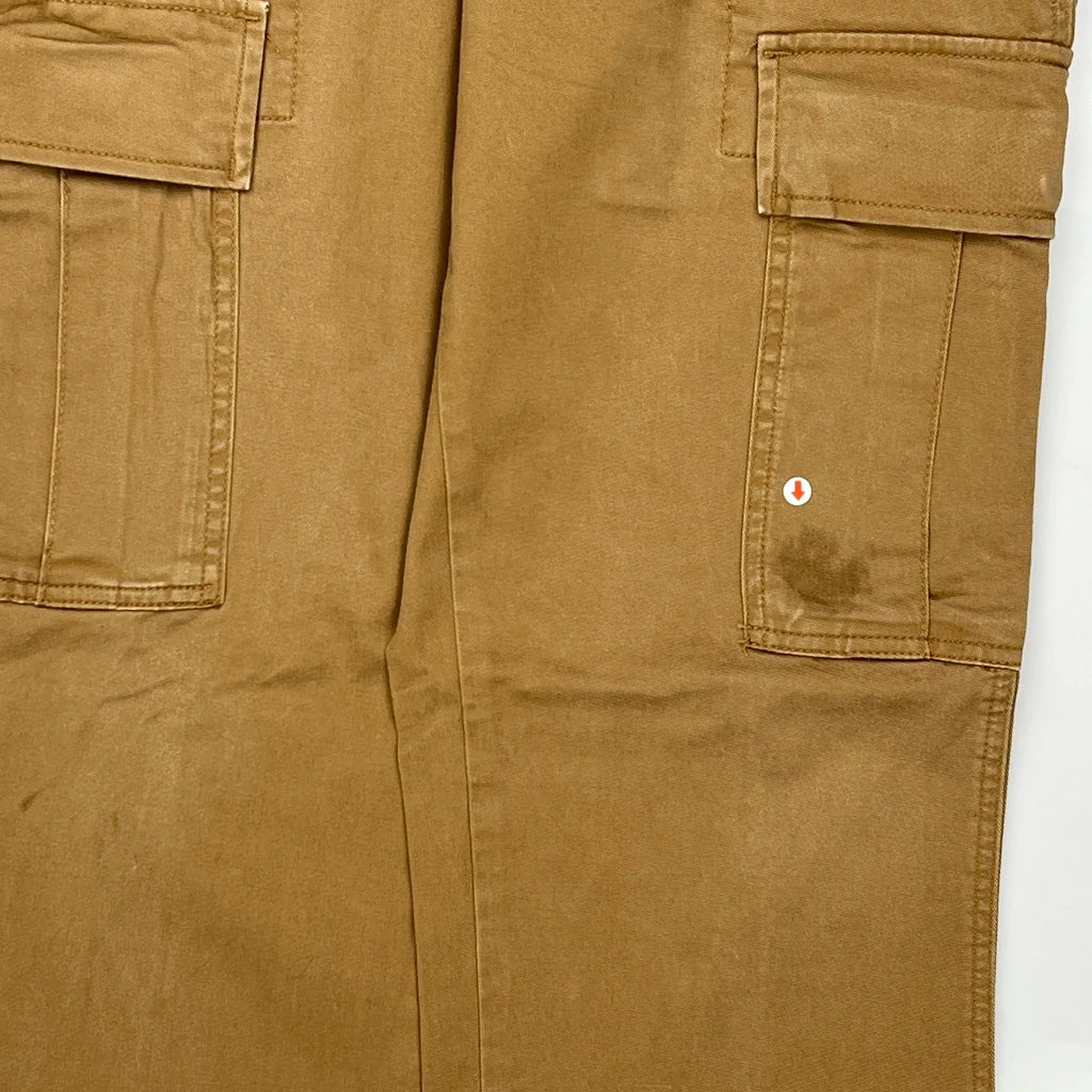 Levis Cargo Trousers - 32W 32L Brown Cotton - Image 6