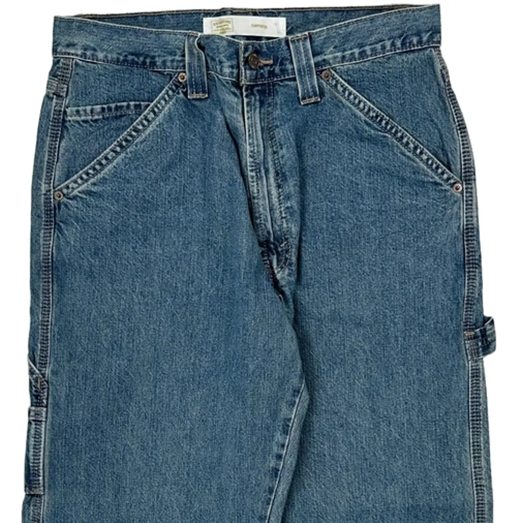 Levis Carpenter Jeans - 31W 29L Blue Cotton - Image 9