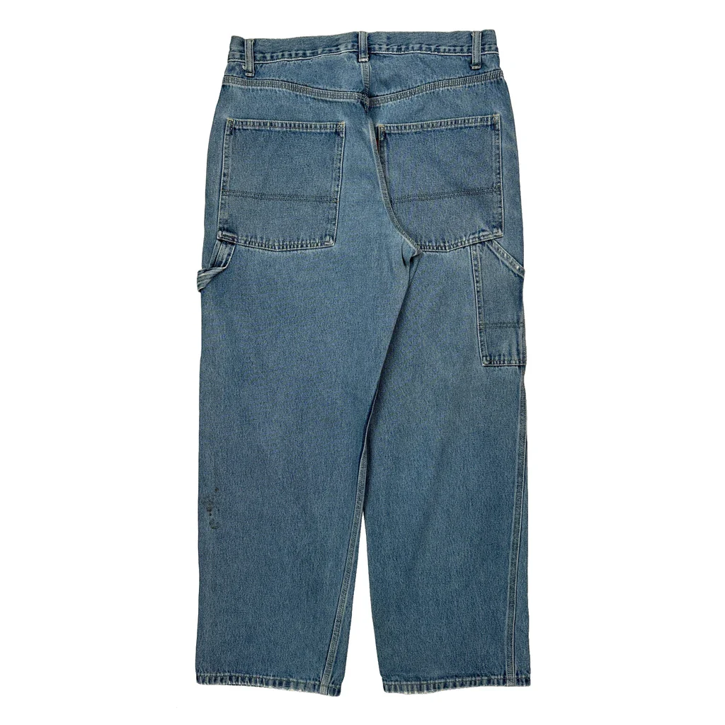 Levis Carpenter Jeans - 32W 30L Blue Cotton