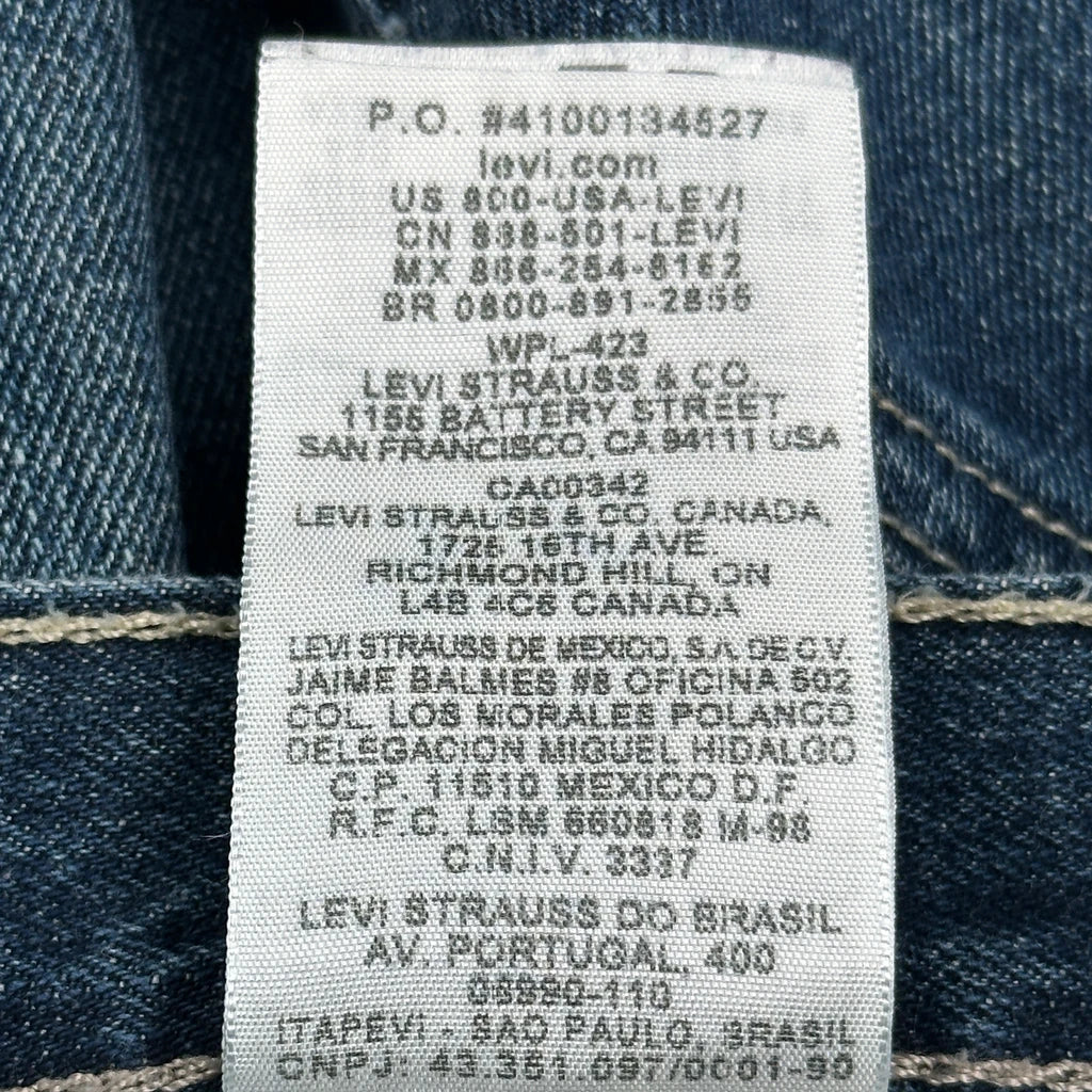 Levis Carpenter Jeans - 34W 31L Blue Cotton - Image 7