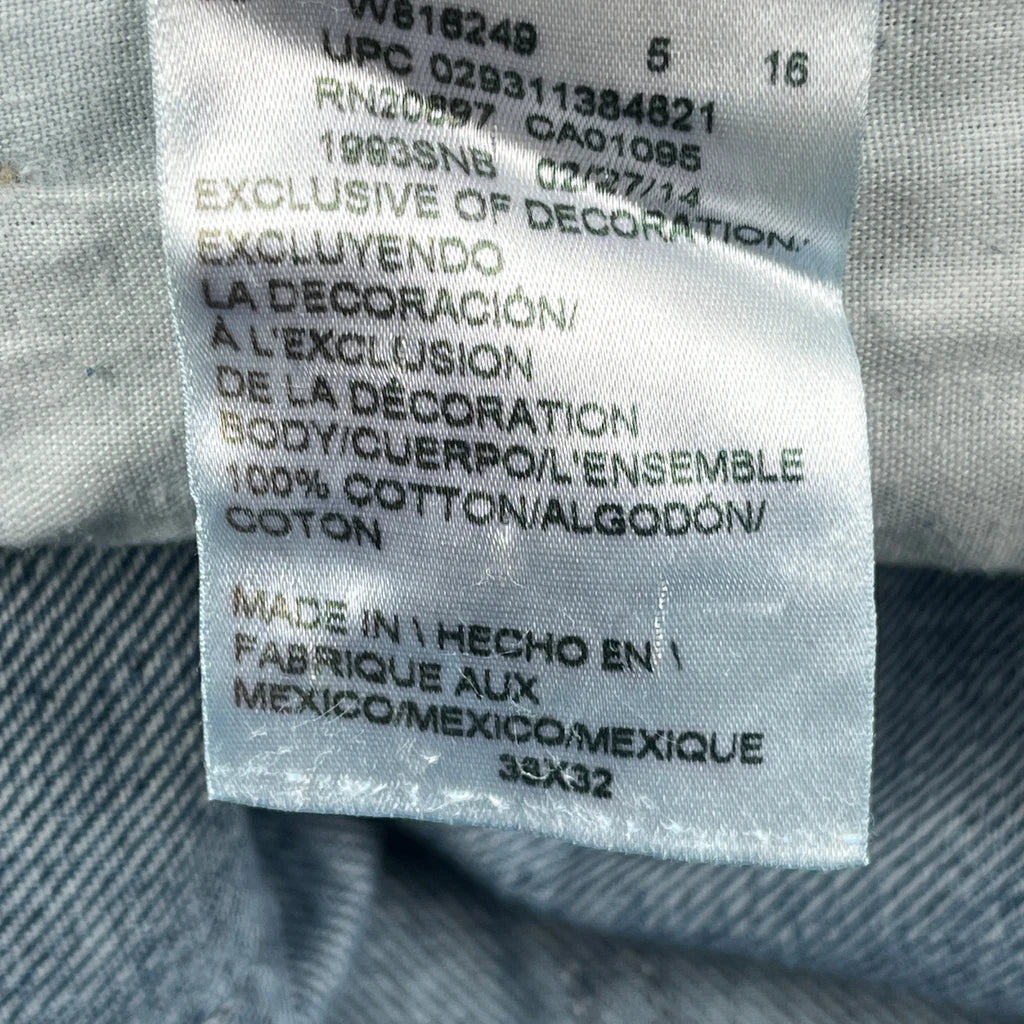 Levis Carpenter Jeans - 35W 31L Blue Cotton - Image 6