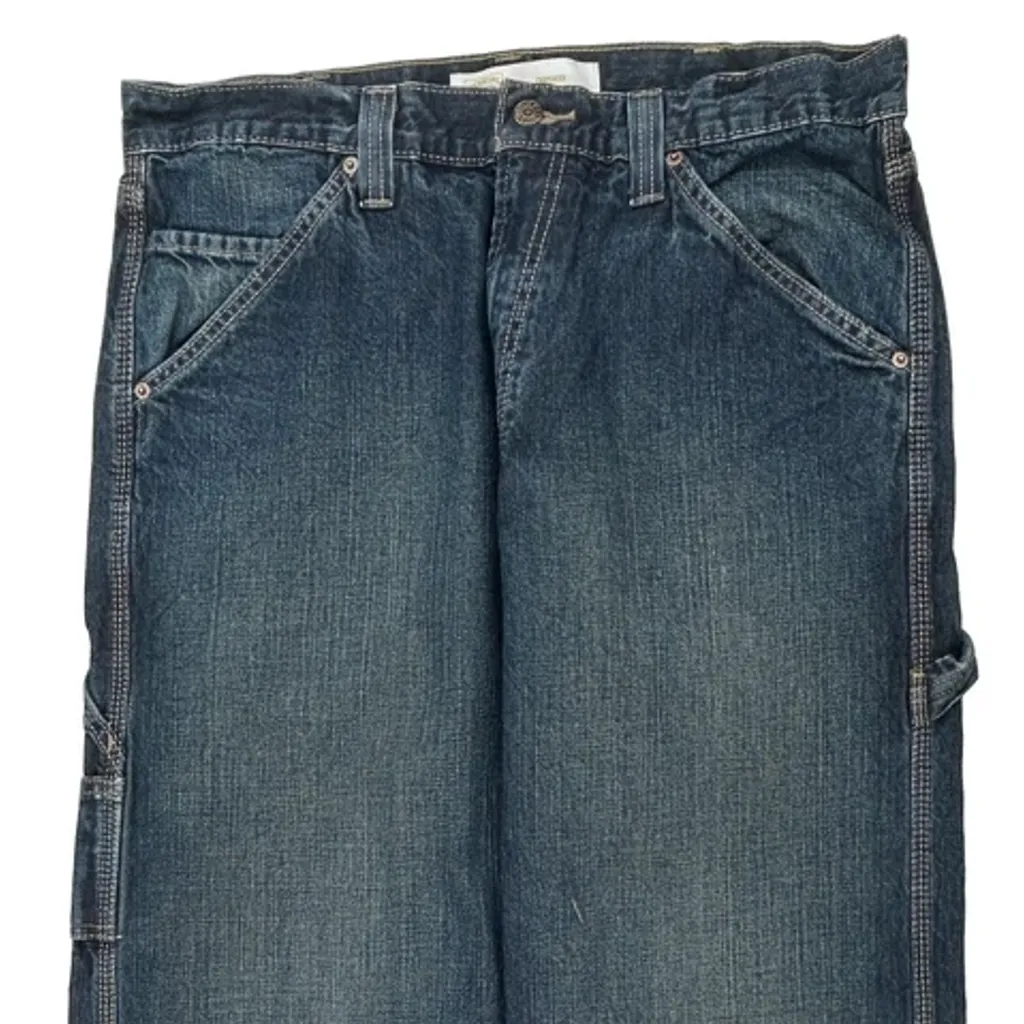 Levis Carpenter Jeans - 36W 33L Blue Cotton - Image 11