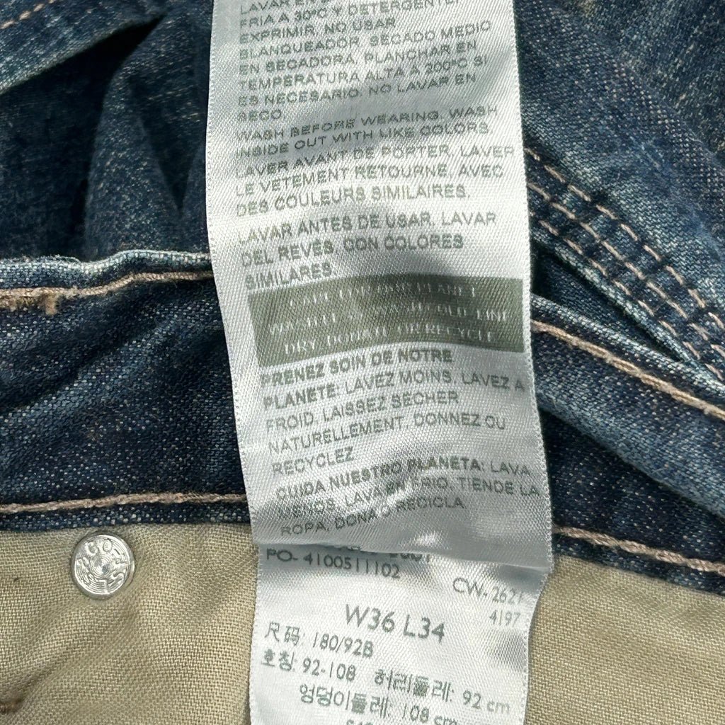 Levis Carpenter Jeans - 36W 33L Blue Cotton - Image 8