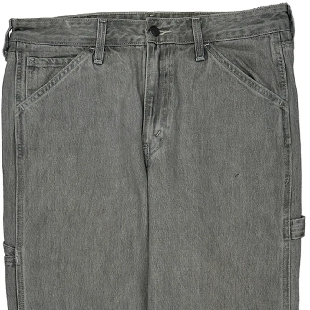 Levis Carpenter Jeans - 34W 28L Grey Cotton - Image 10