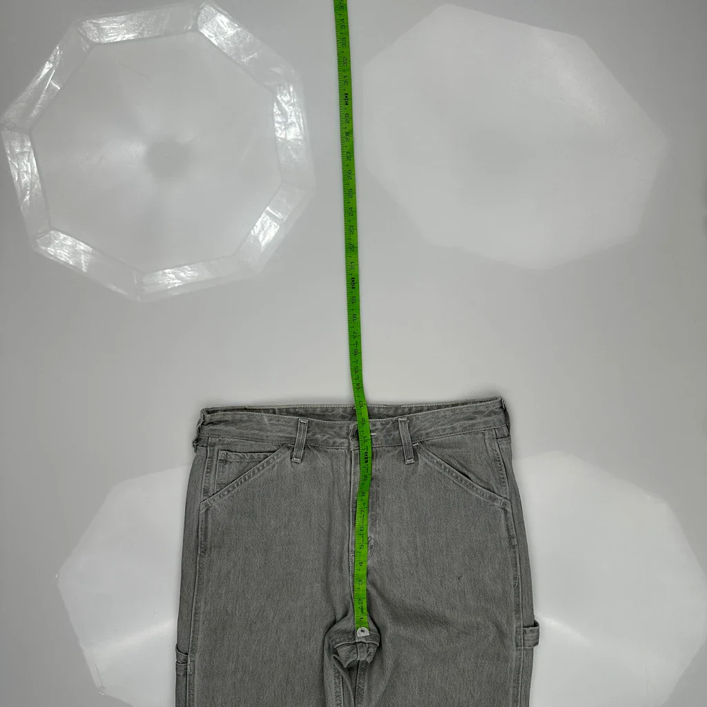Levis Carpenter Jeans - 34W 28L Grey Cotton - Image 4