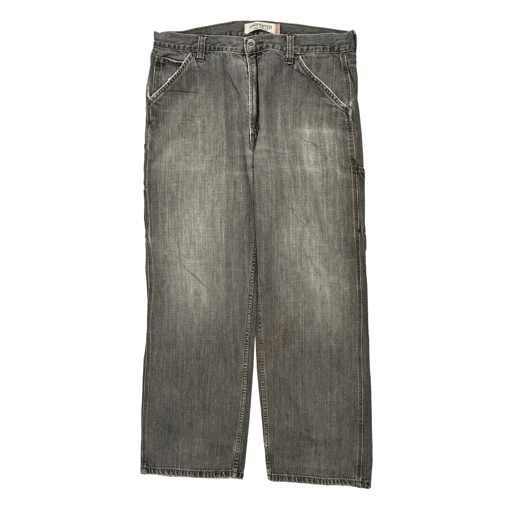 Levis Carpenter Jeans - 36W 31L Grey Cotton - Image 2