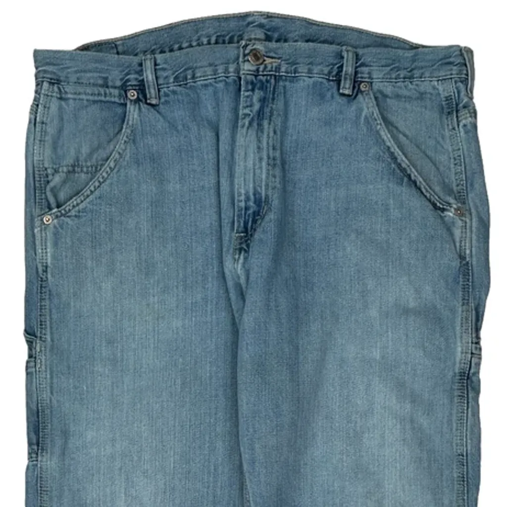 Levis Carpenter Jeans - 36W 33L Light Wash Cotton - Image 10