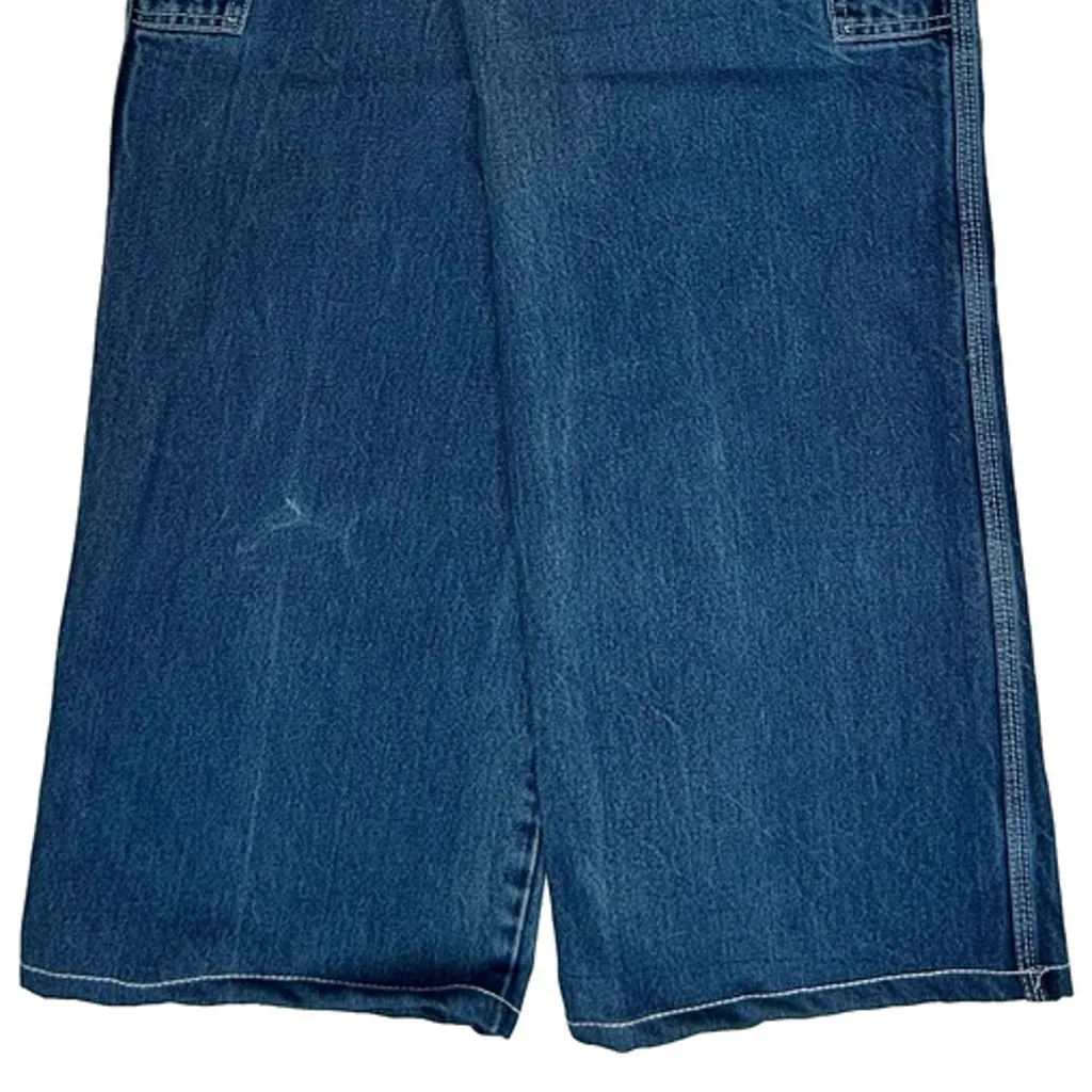 Levis Flared Carpenter Jeans - 30W UK 10 Blue Denim - Image 6