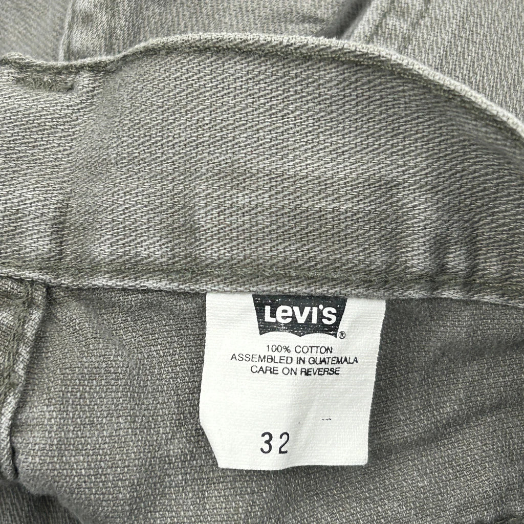 Levis Carpenter Shorts - 30W 10L Grey Cotton - Image 6