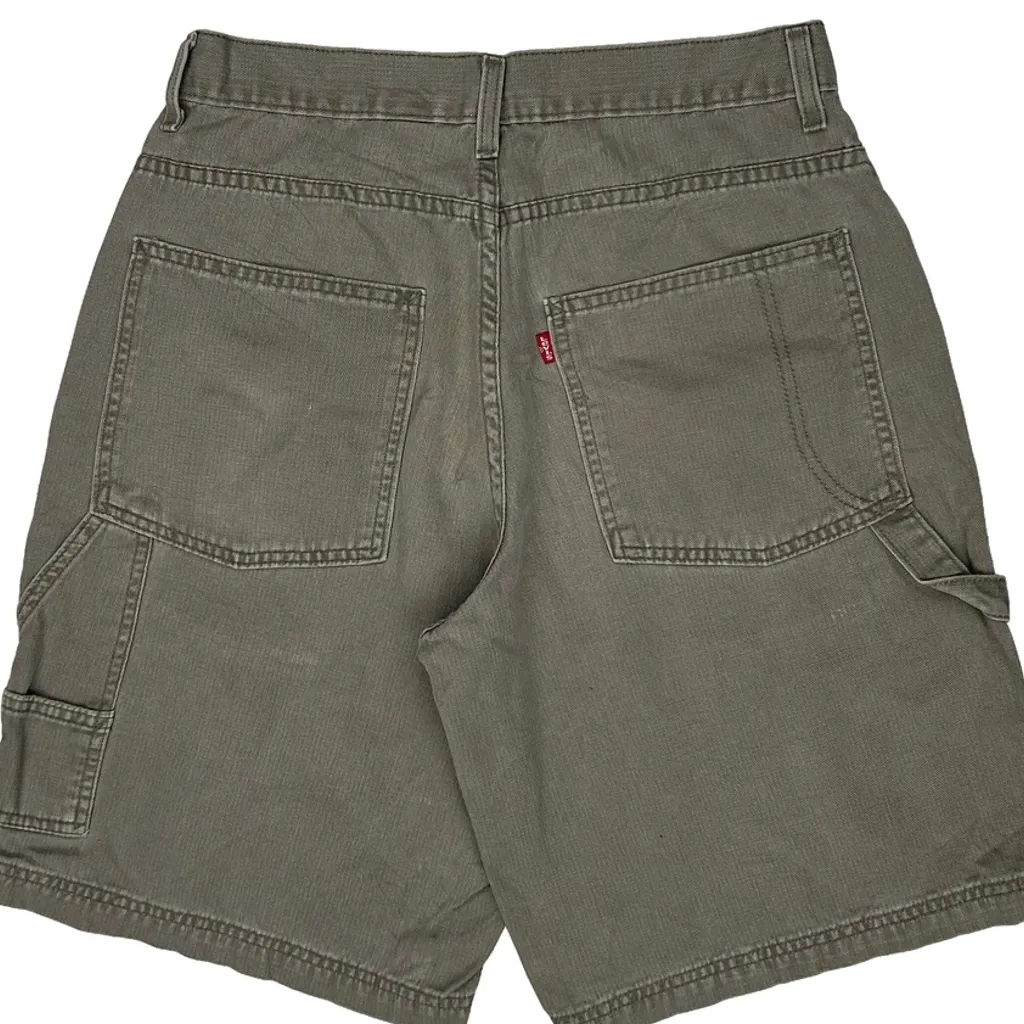 Levis Carpenter Shorts - 30W 10L Grey Cotton - Image 7