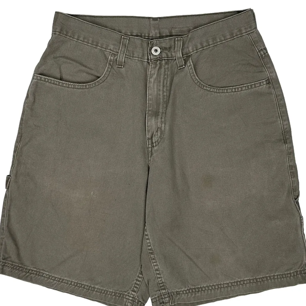 Levis Carpenter Shorts - 30W 10L Grey Cotton - Image 9