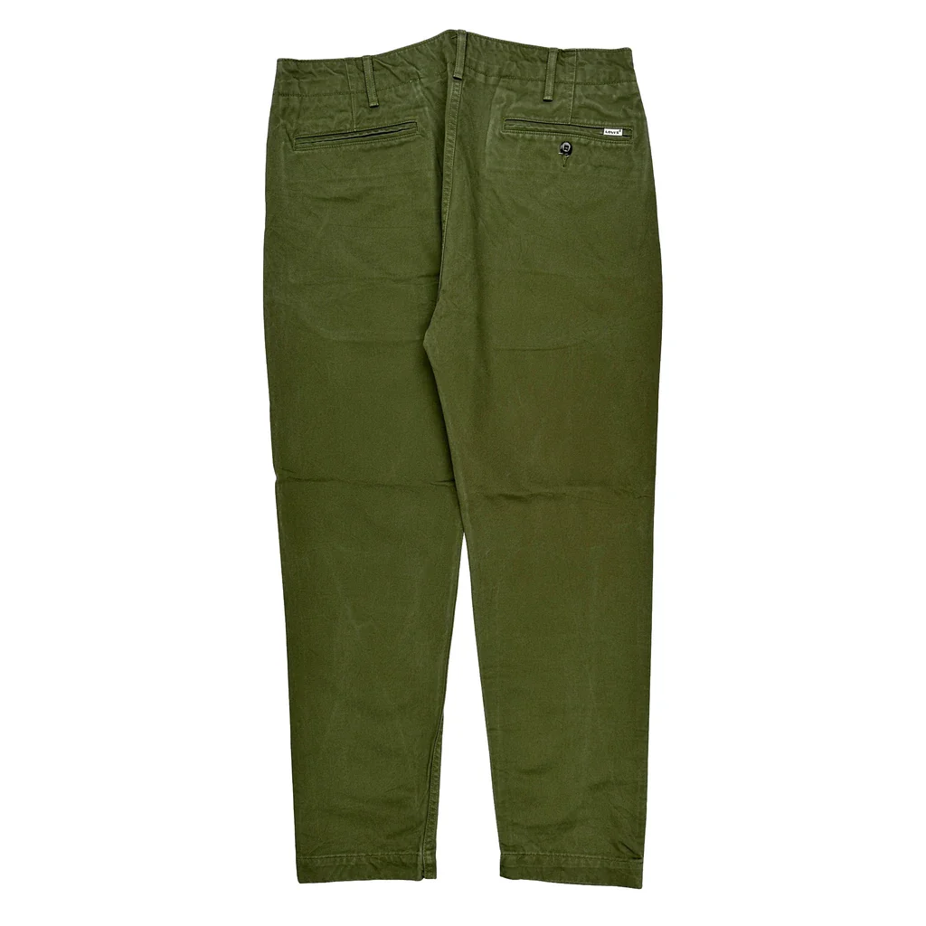 Levis Chinos - 34W 28L Green Cotton