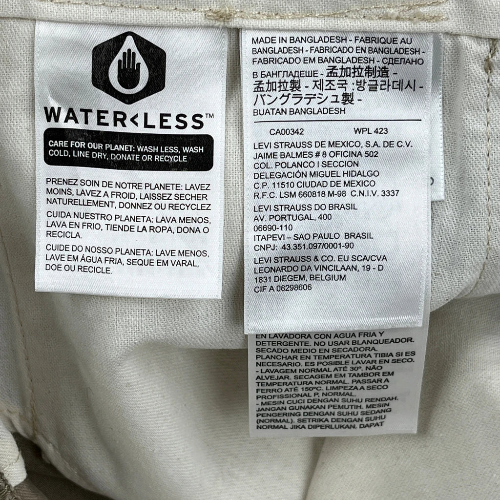 Levis Chinos - 34W 34L Khaki Cotton - Image 6