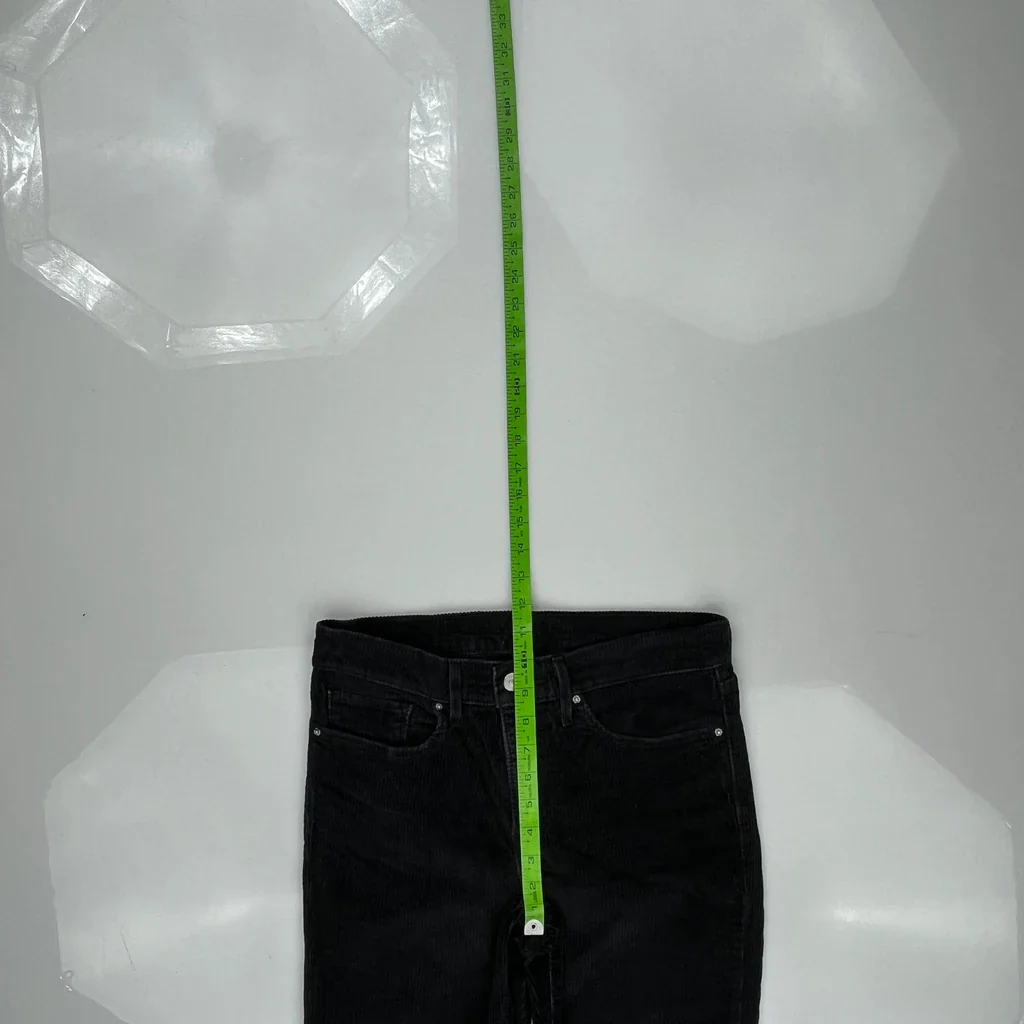 Levis Boot Cut Cord Pants - 29″ Waist Black Cotton - Image 4