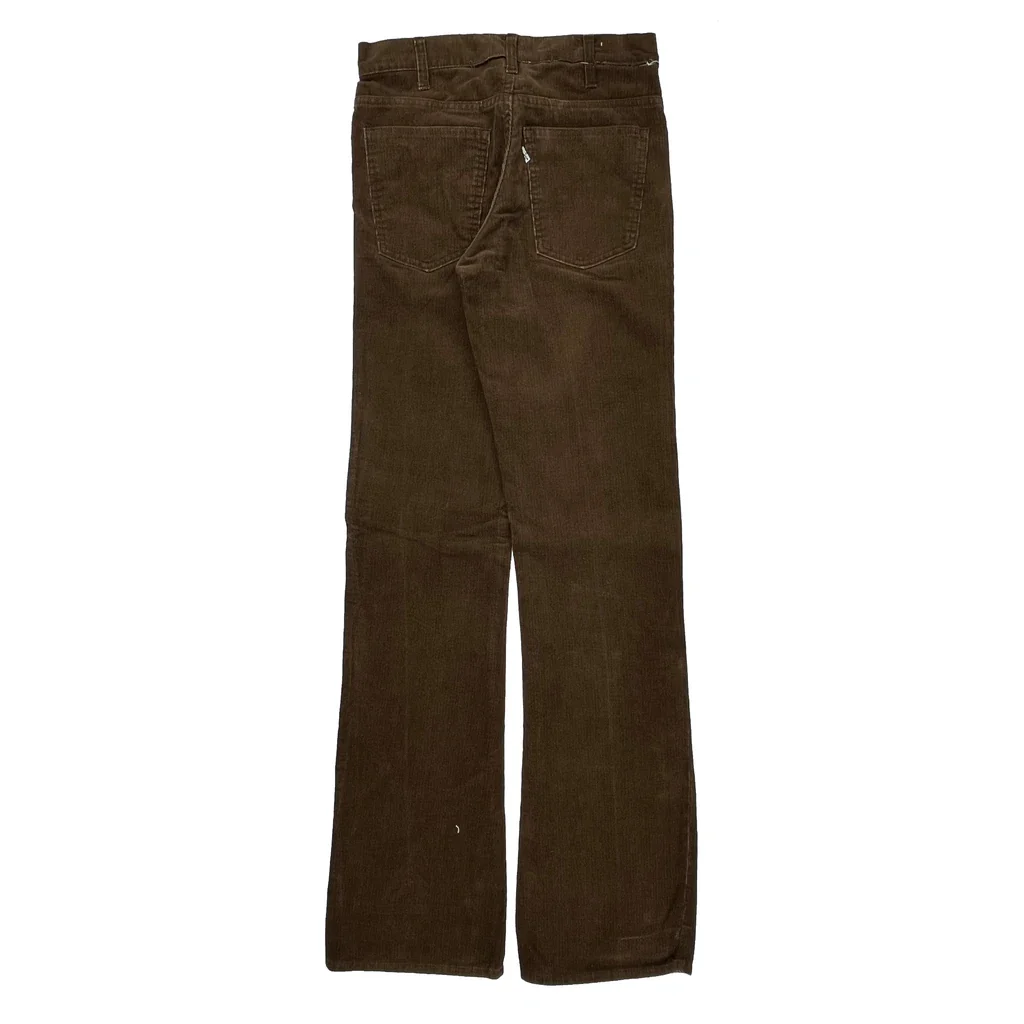Levis Boot Cut Cord Pants - 28″ Waist Brown Corduroy