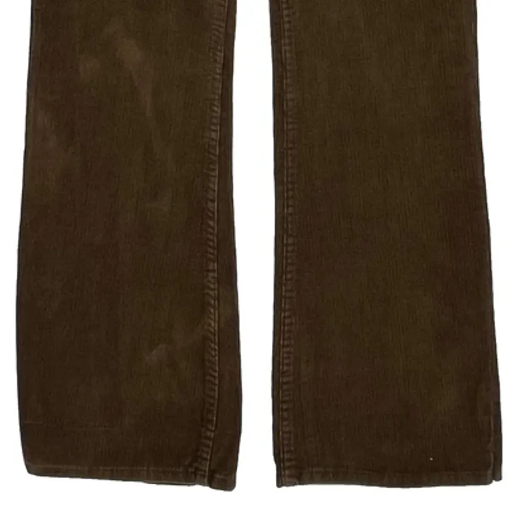 Levis Boot Cut Cord Pants - 28″ Waist Brown Corduroy - Image 9