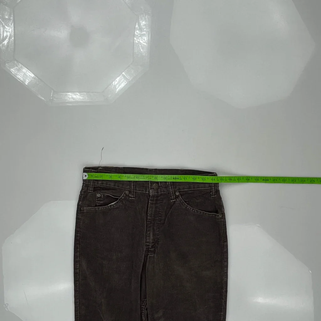 Levis Cord Pants - 29″ Waist Brown Corduroy - Image 3