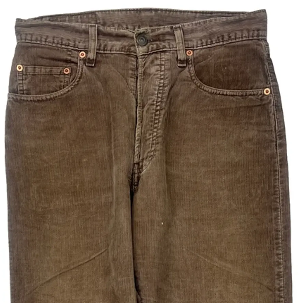Levis Cord Pants - 30″ Waist Brown Corduroy - Image 10