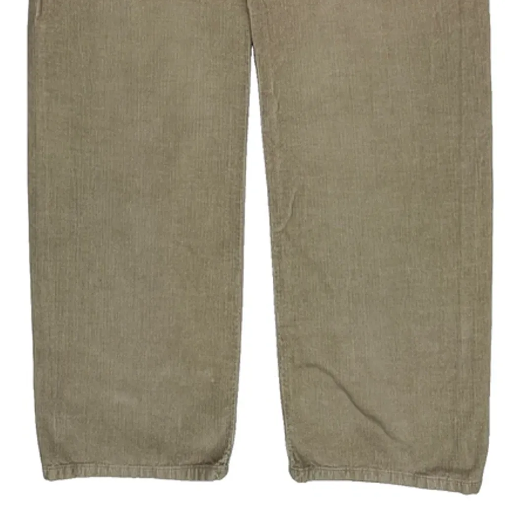 Levis Cord Trousers - 36″ Waist Beige Cotton - Image 7