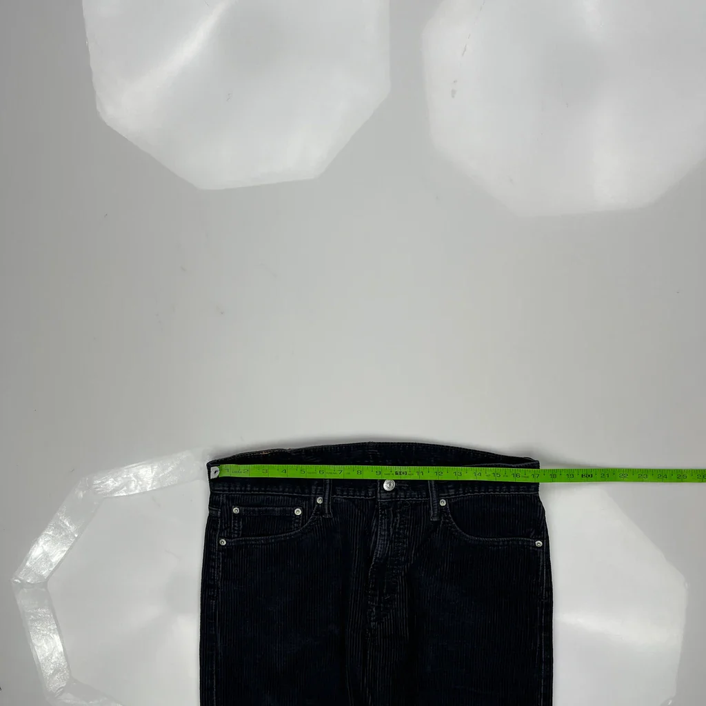 Levis Cord Trousers - 34″ Waist Black Corduroy - Image 3