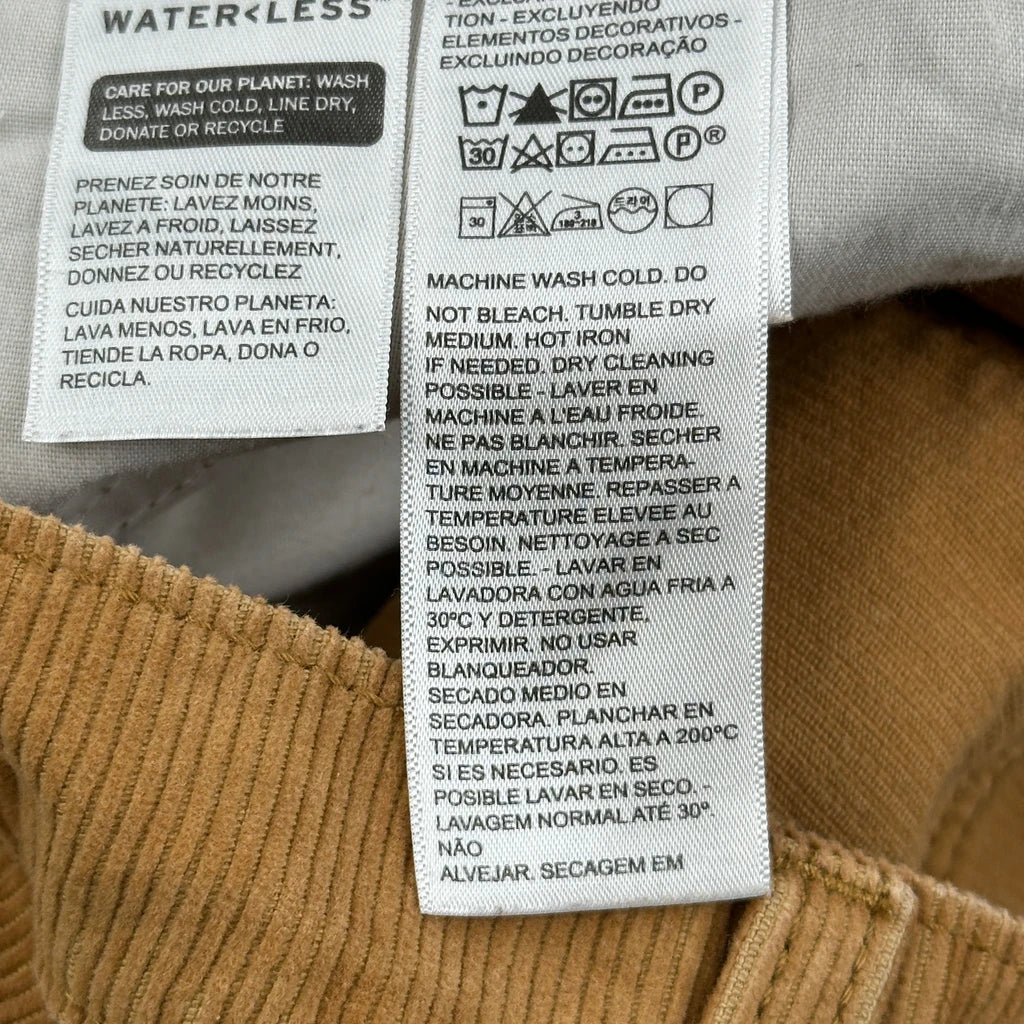 Levis Baggy Cord Trousers - 31″ Waist Brown Cotton - Image 7