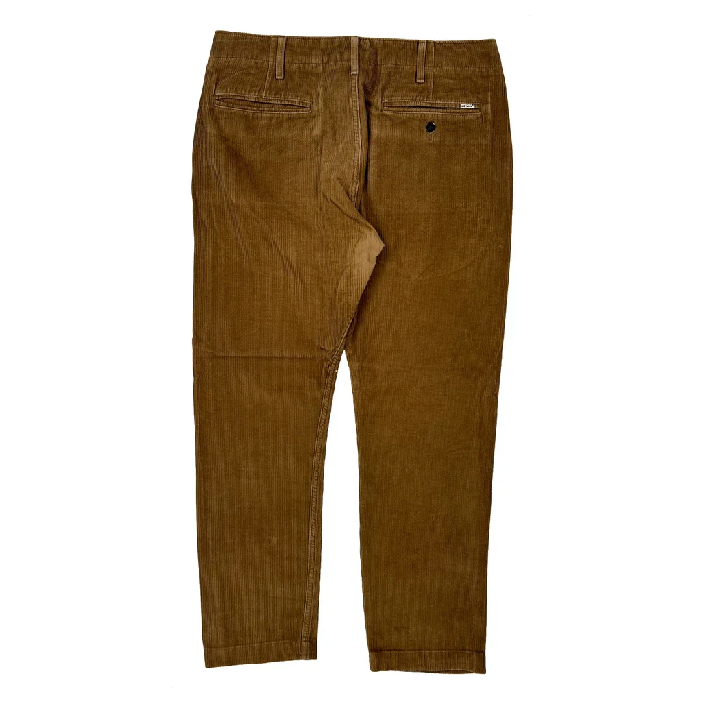 Levis Cord Trousers - 32″ Waist Brown Corduroy