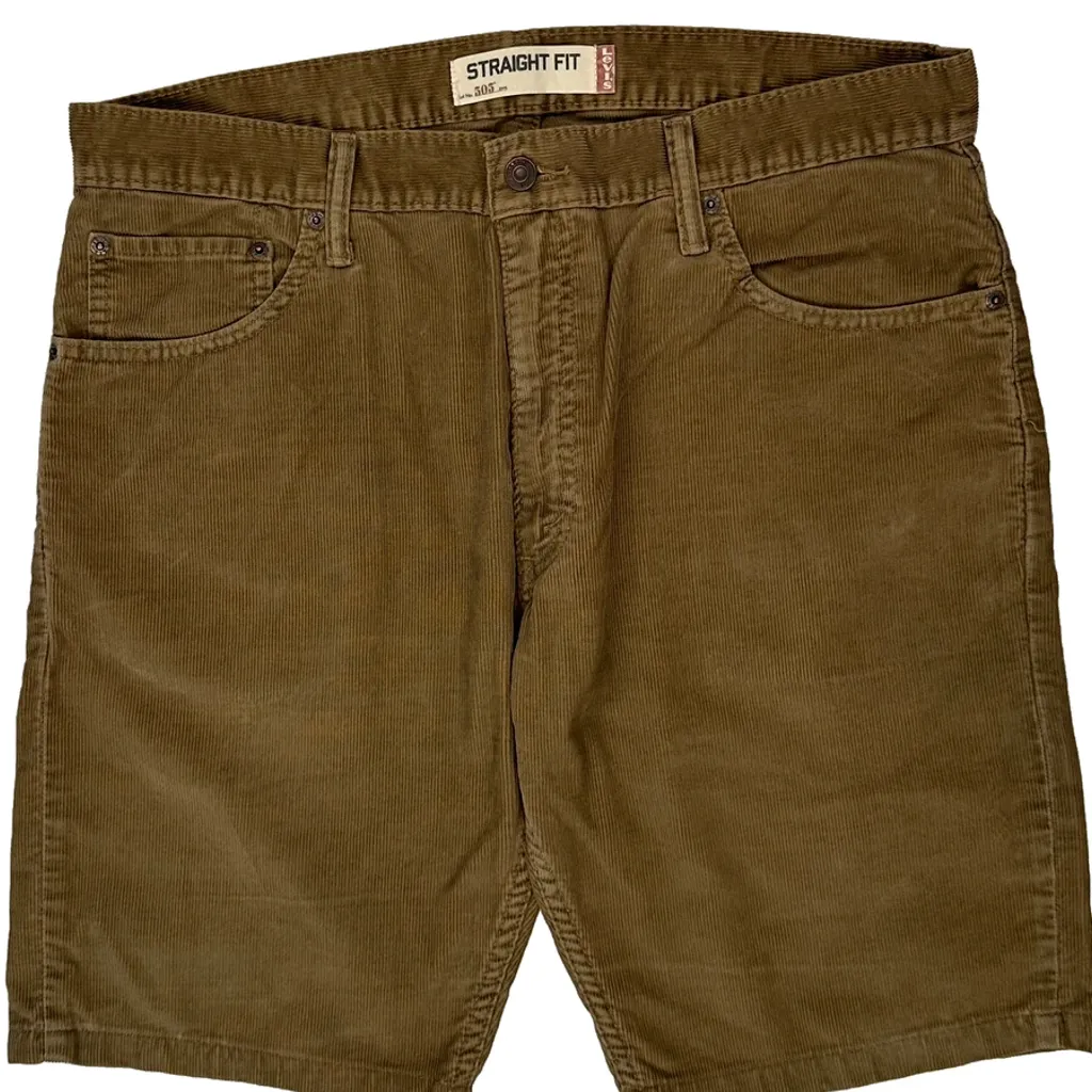 Levis Cord Trousers - 36″ Waist Brown Corduroy - Image 10