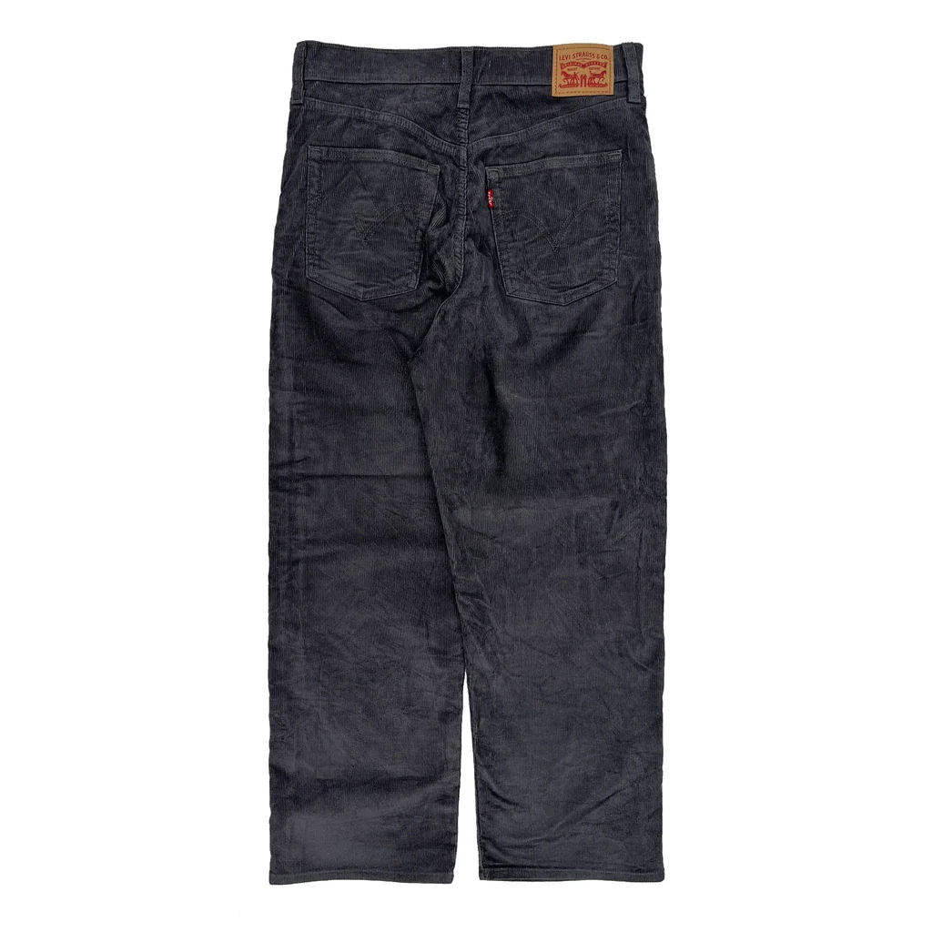 Levis Cord Trousers - 32″ Waist Grey Cotton