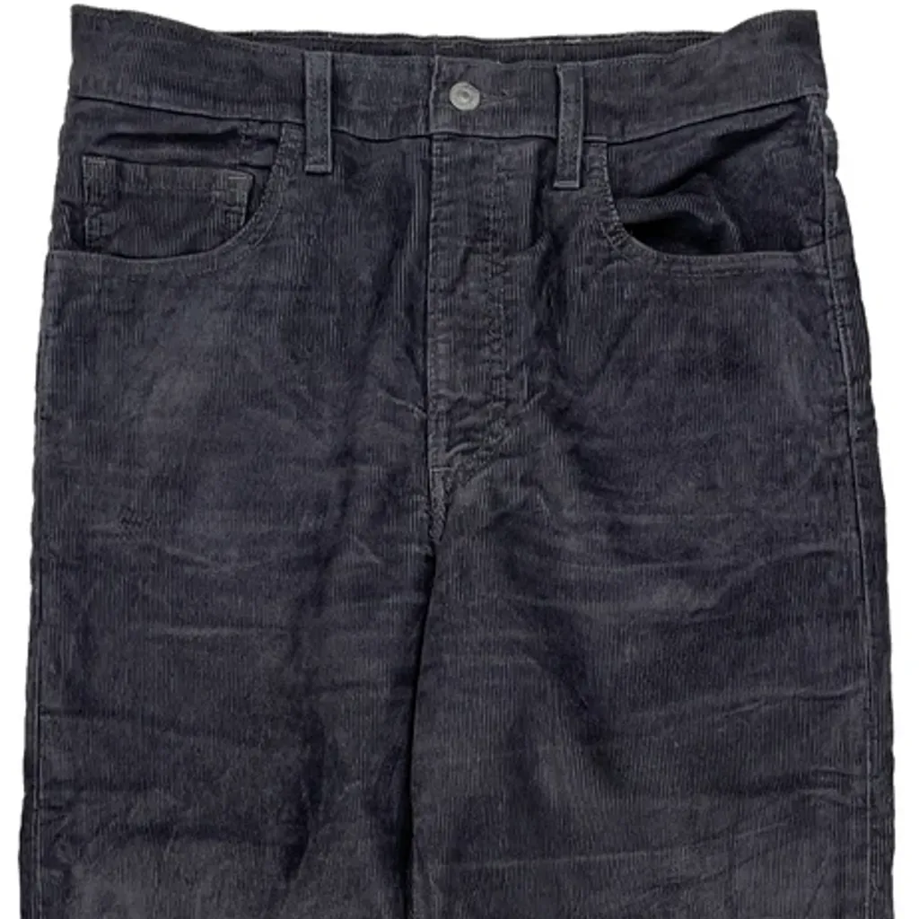 Levis Cord Trousers - 32″ Waist Grey Cotton - Image 9