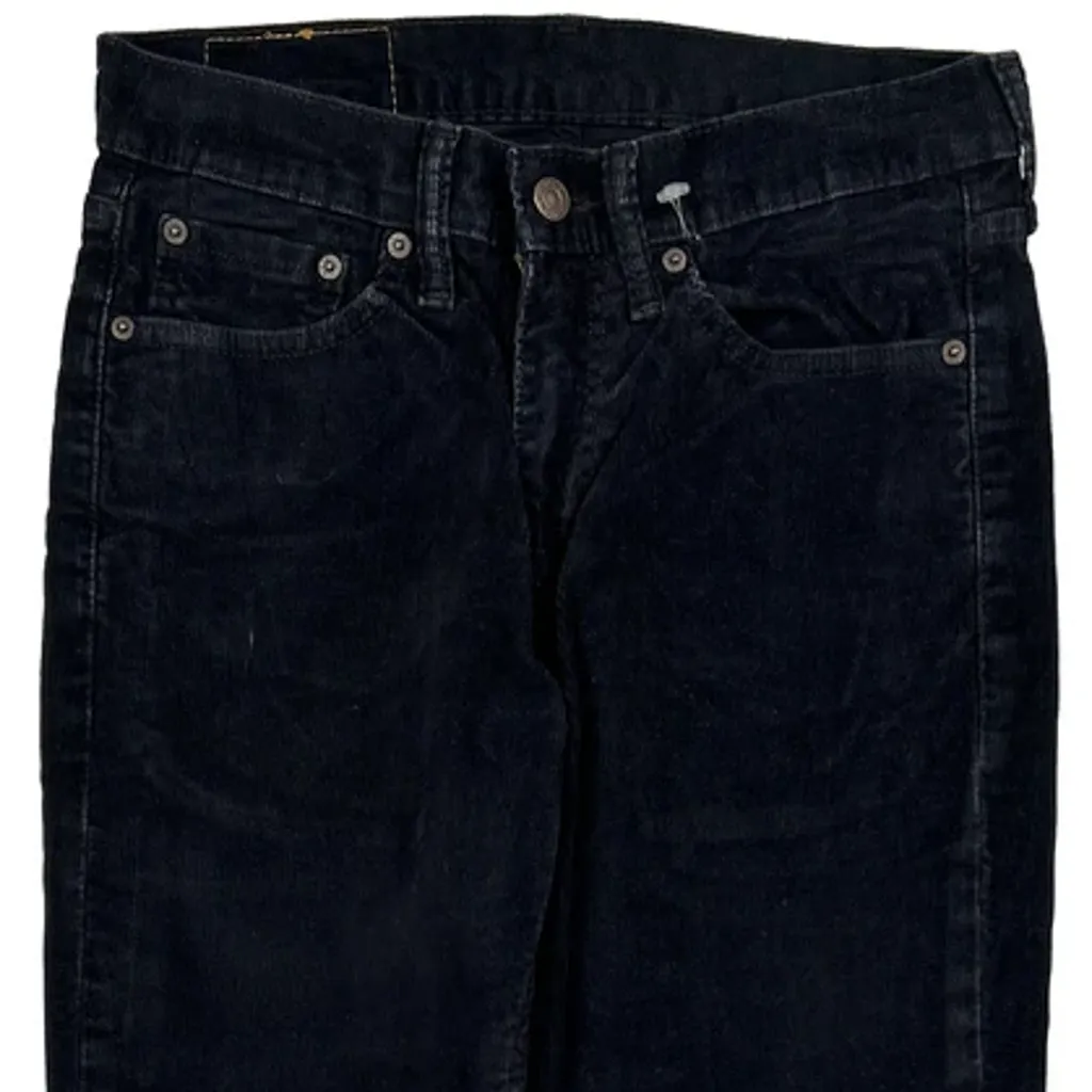 Levis Cord Trousers - 28″ Waist Black Cotton - Image 10