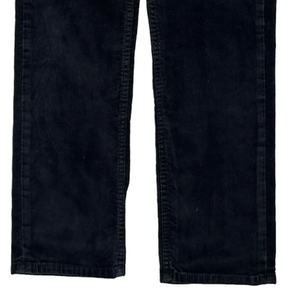 Levis Cord Trousers - 28″ Waist Black Cotton - Image 9