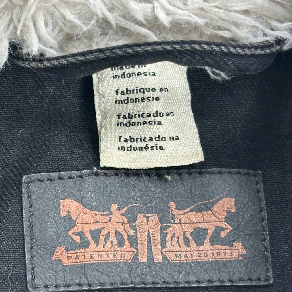 Levis Denim Jacket - No Size Black Denim - Image 3