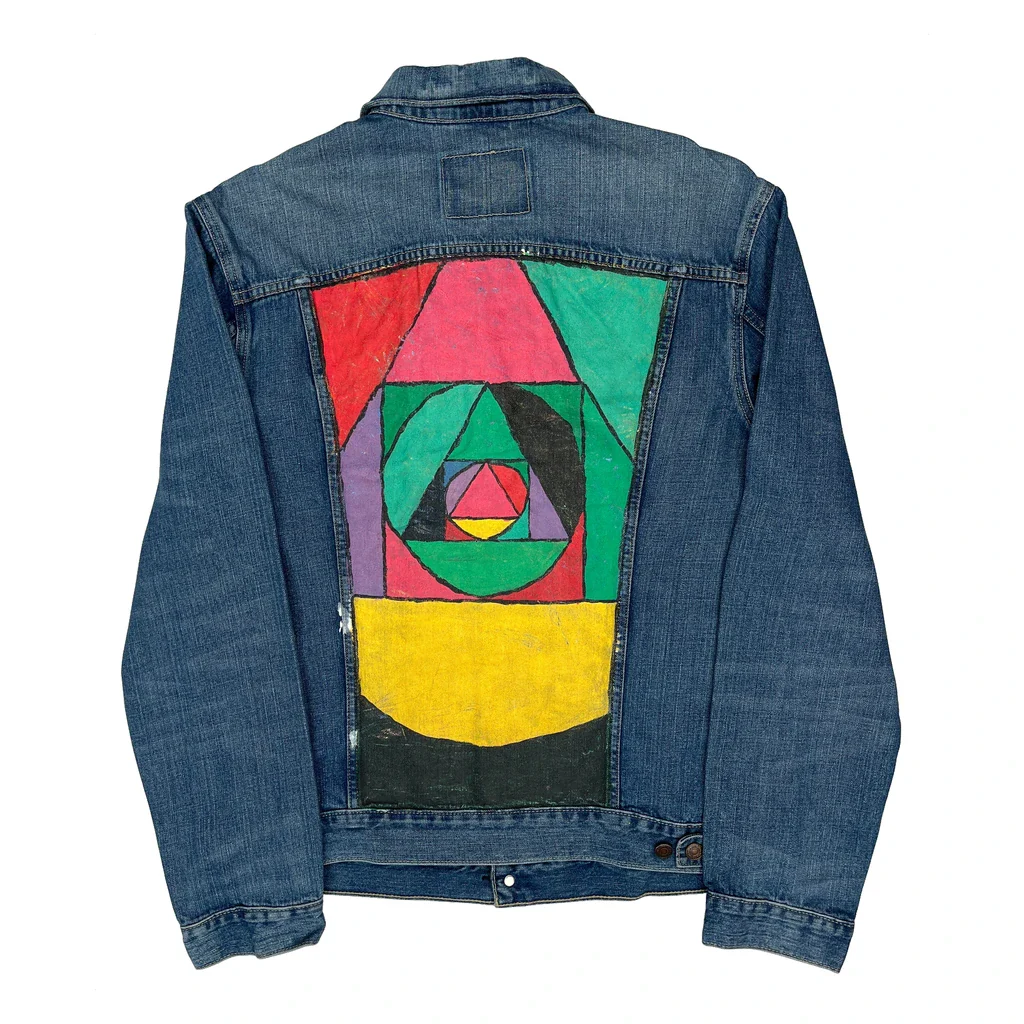 Levis Denim Jacket - Large Blue Denim - Image 2