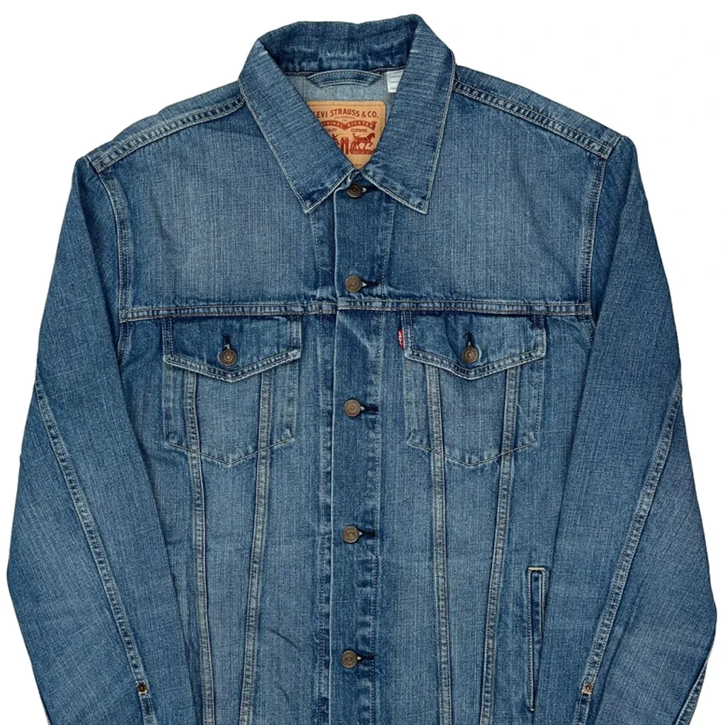 Levis Denim Jacket - Large Blue Denim - Image 4