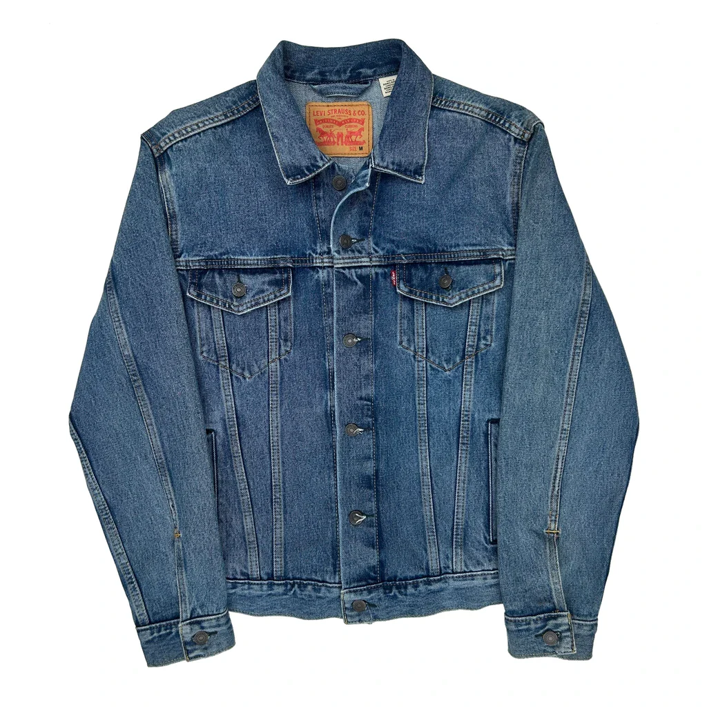 Levis Denim Jacket - Medium Blue Denim