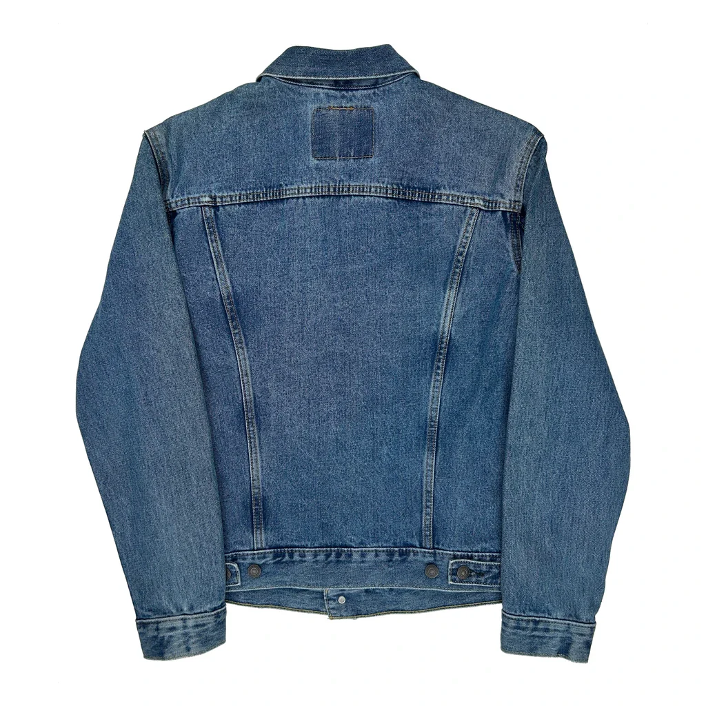 Levis Denim Jacket - Medium Blue Denim - Image 2